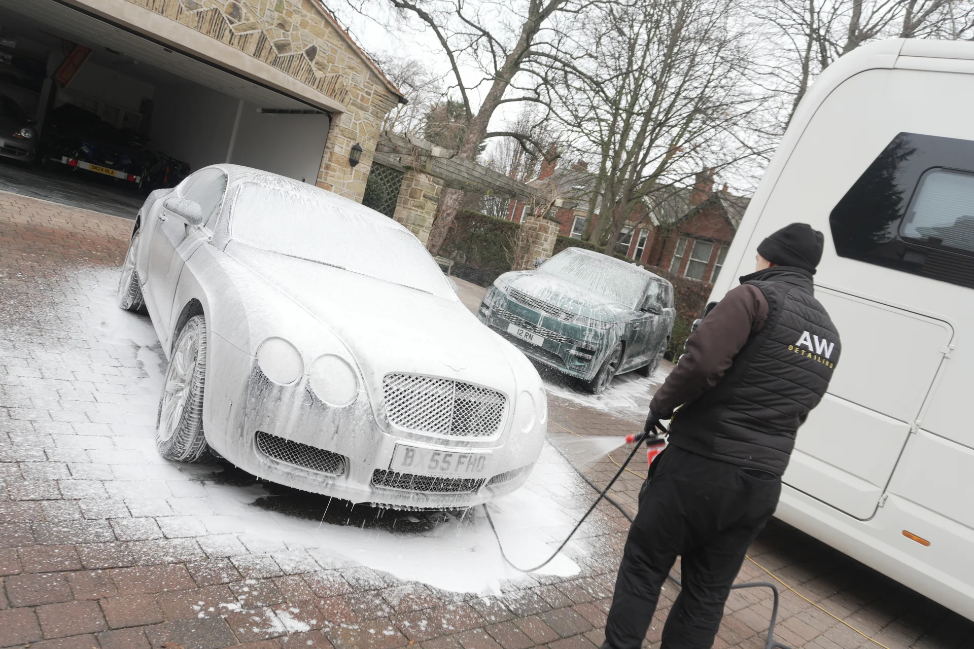 AW Detailing vehicle paint correction workmanship